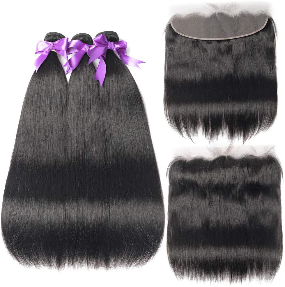 Combo Straight 100%Humain Hair Bundle