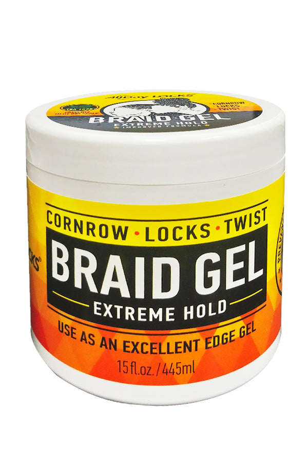 AllDay Locks Braid Gel - Extreme Hold (15 oz