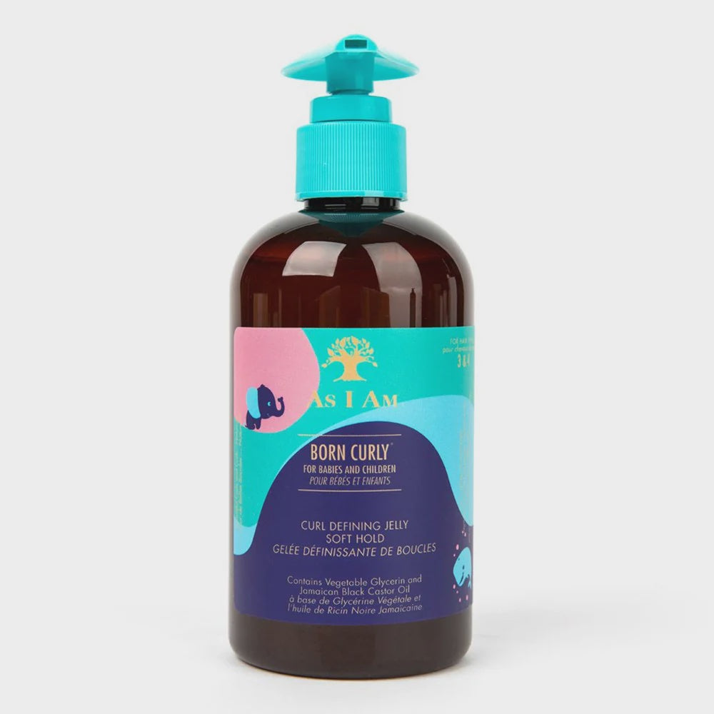 Born Curly Avocado Curl Defining Jelly Soft Hold (8oz)