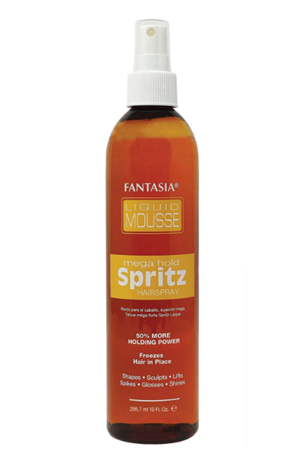 Fantasia L.M Mega Hold Spritz HairSpray (10 oz)