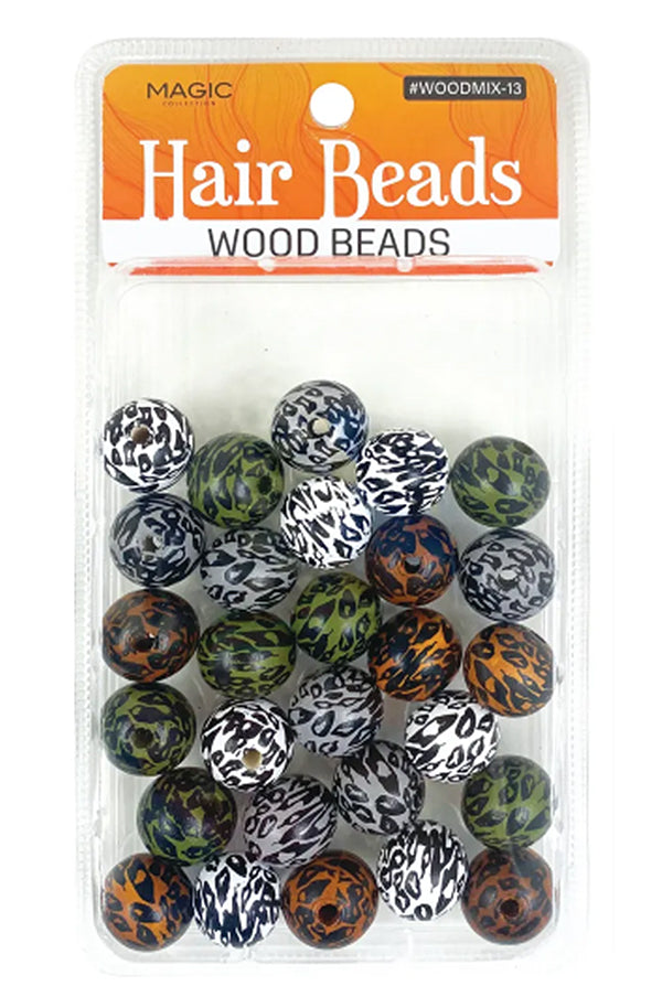 Magic Wood Bead Mix color