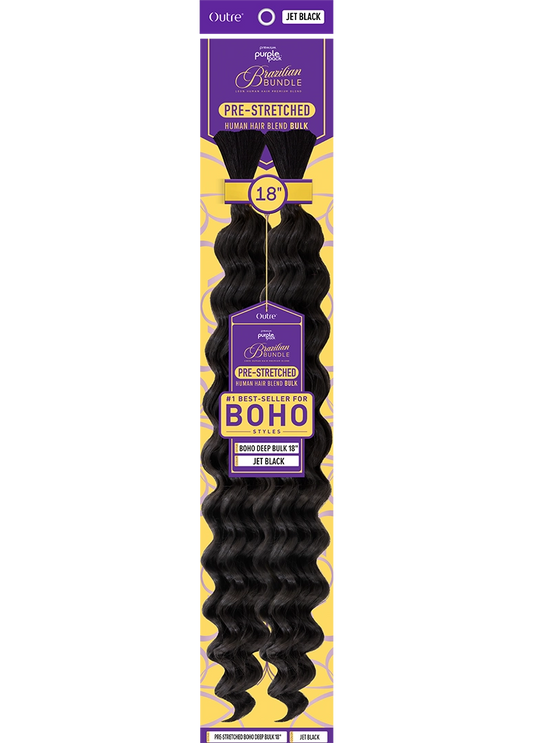OUTRE PURPLE PACK BRAZILIAN BOHO DEEP BULK 18"