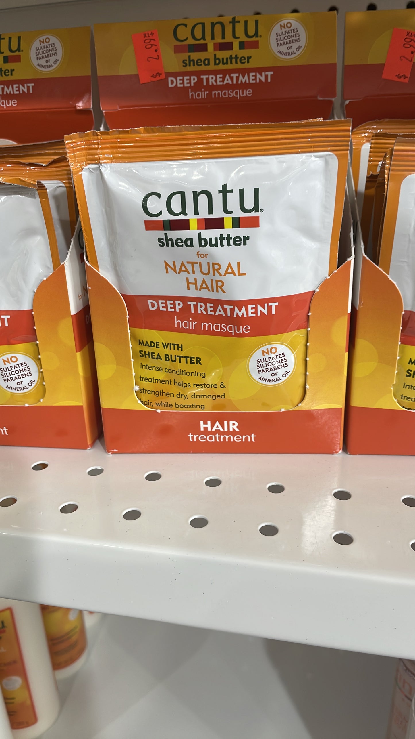 Cantu Shea Butter Bentonite Clay(1.5ozx6pc/pk)-