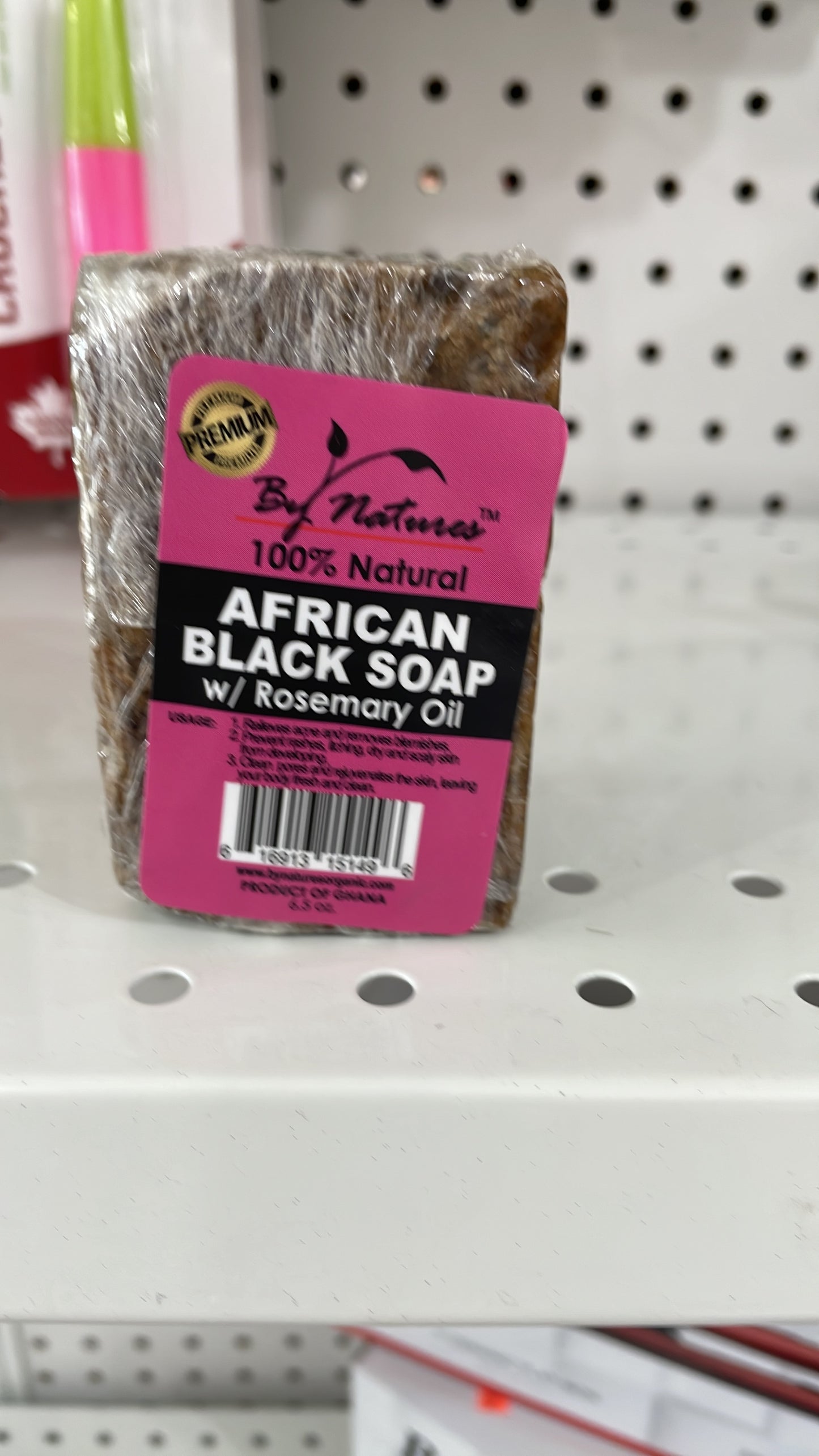 Africain black soap rose mary