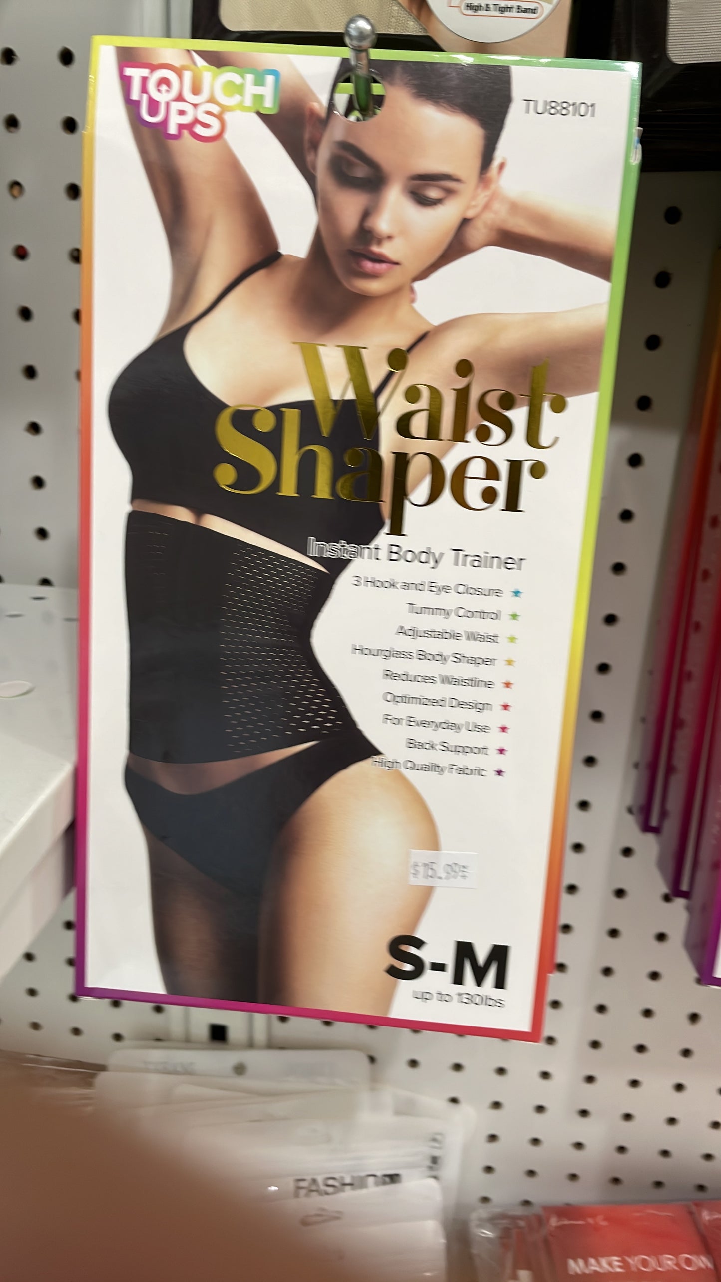Touch ups waist shaper s&m