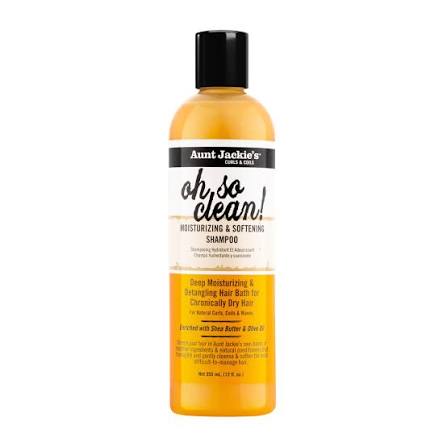 Aunt Jackie's Moisturizing & Softening Shampoo (12oz)