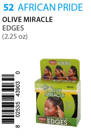 African Pride Olive Miracle Edges (2.25oz)