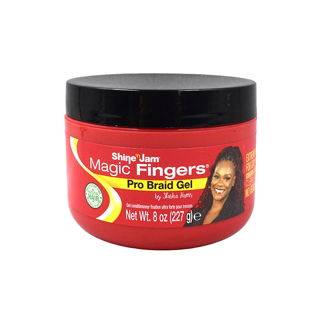 Ampro Shine-n-Jam Magic Fingers Pro Braid Gel (8 oz)