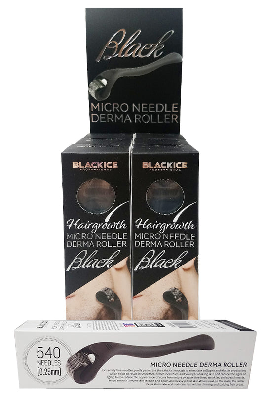 Black Ice Micro Needle Derma Roller