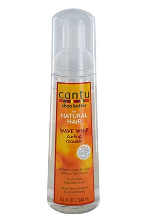 Cantu Shea Butter Natural Wave Whip Culring Mousse (8.4oz)