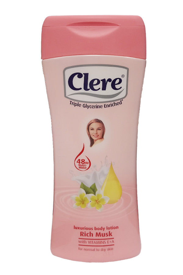 Clere Body Lotion Rich Musk (13.53 oz)