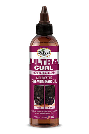 Difeel 99% Natural Ultra Curl Premium Hair Oil(8oz)
