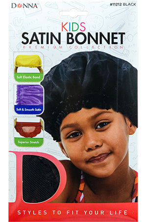 Donna Kid's Satin Bonnet