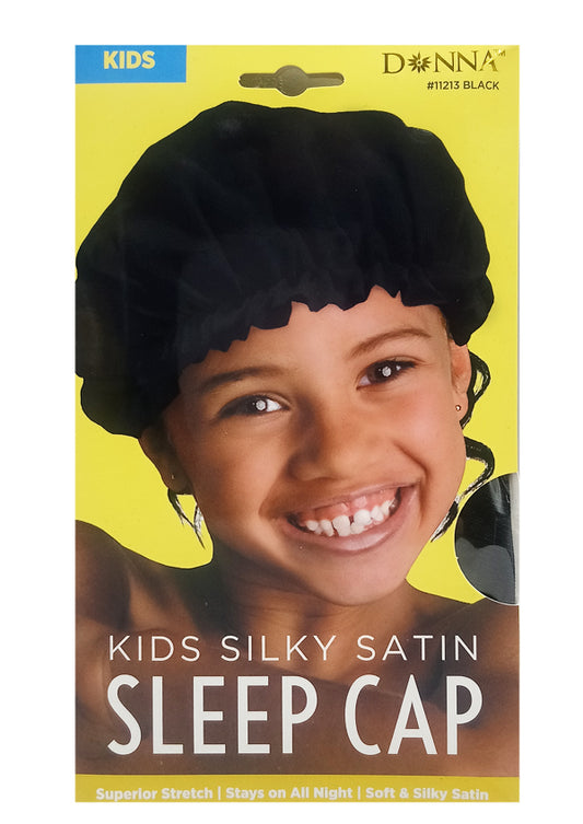 Donna Kids Silky Satin Sleep Cap