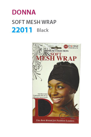 Donna Soft Mesh Wrap (Black) #22011