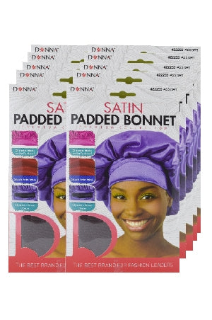Donna Satin Padded Bonnet