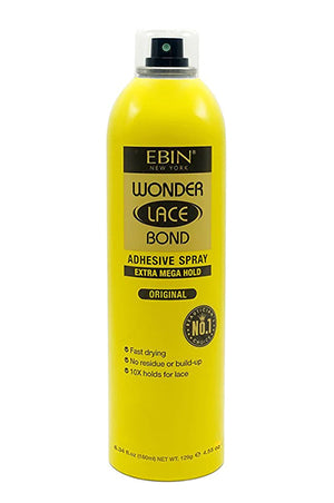 EBIN Wonder Lace Bond Adhesive Spray Extra Mega 180ML Hold