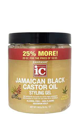 Fantasia IC Jamaican Black Castor Oil Styling Gel(20oz)