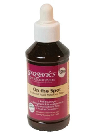 Groganics On the Spot ltch Relief Scalp MedicineDrops(4oz)