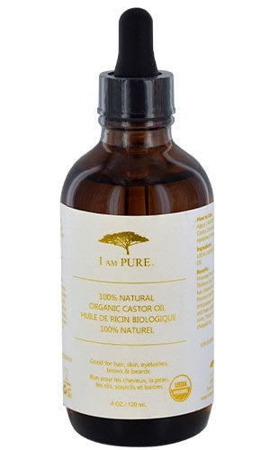 I Am Pure 100% Natural Organic Caster Oil (4oz)