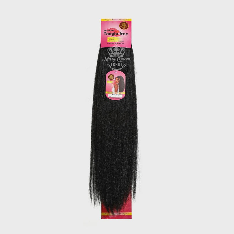 KINKY STRAIGHT PONYTAIL  24"