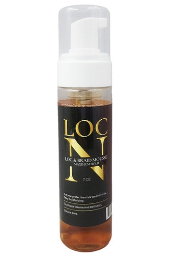 LOC N Loc & Braid Mousse (7oz)