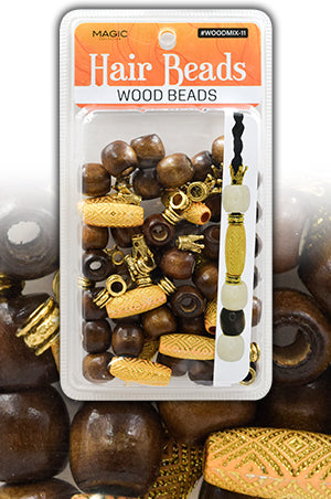 Magic Wood Bead Mix color