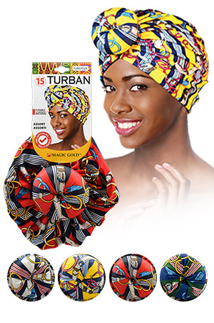 Magic Gold Turban (Asst)