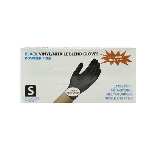 Magic Gold Black Gloves