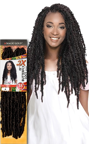 2X Butterfly Loc 18"