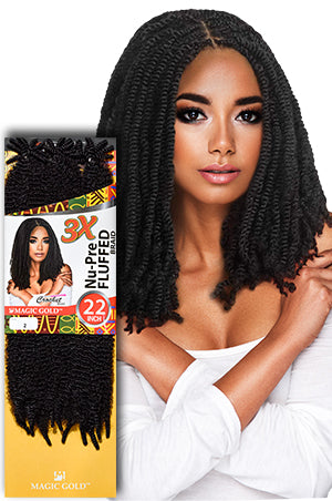 Nu-pre fluffed braid 22
