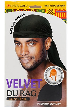 Magic Gold Velvet Durag