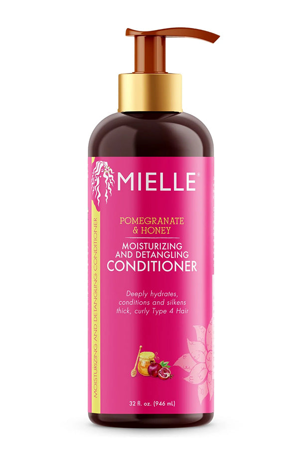 Shampoing hydratant et démêlant à la grenade et au miel biologique 12 oz