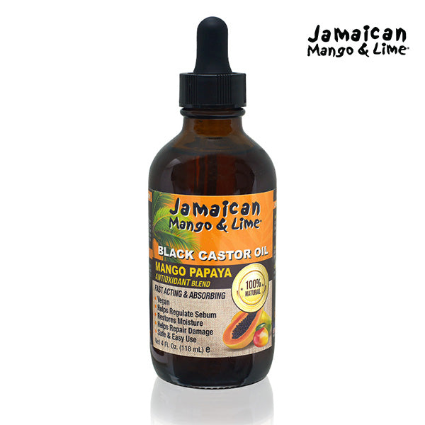 Mango&Lime Black Castor Oil Mango Papaya (4oz)