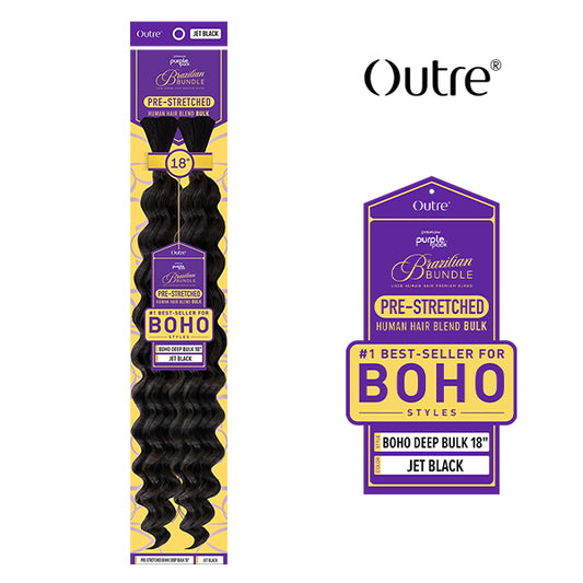 OUTRE PURPLE PACK BRAZILIAN BOHO DEEP BULK 18"
