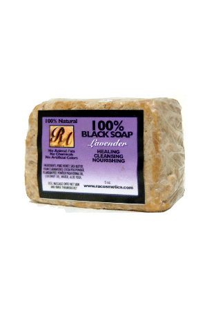 RA Cosmetics 100% Black Soap