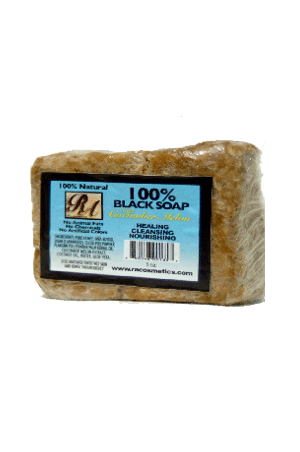 RA Cosmetics 100% Black Soap