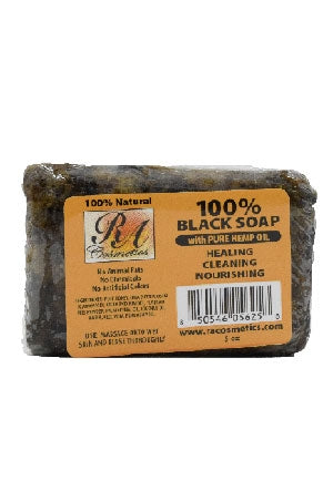 RA Cosmetics 100% Black Soap