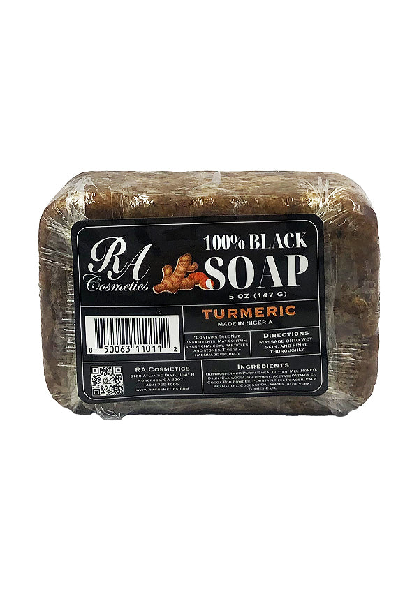 RA Cosmetics 100% Black Soap