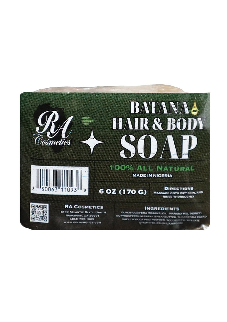 RA Cosmetics Batana Hair & Body Soap (6 oz/170 g)