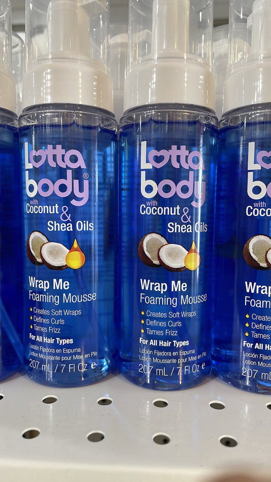 Lottaboby wrap foaming mousse