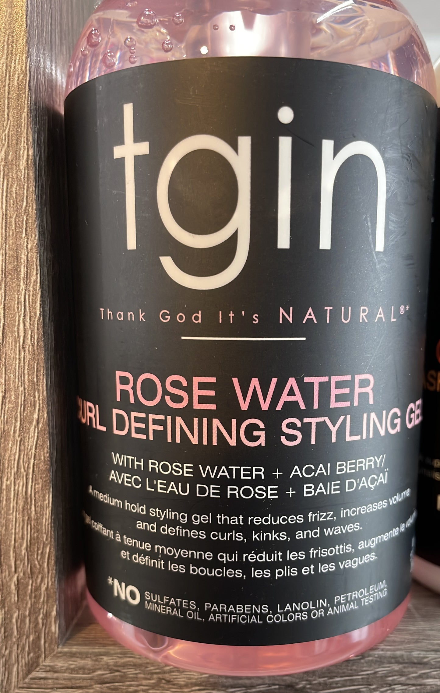 Tign  rose water curl defining styling gel