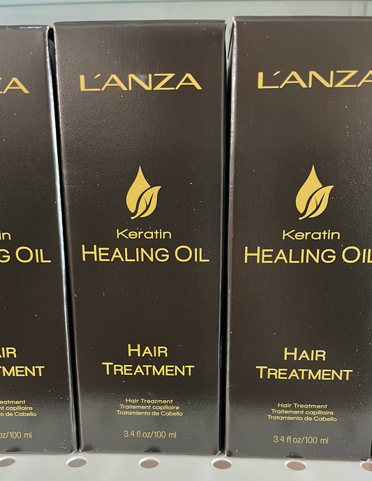 Lanza oil kératine hair treatment