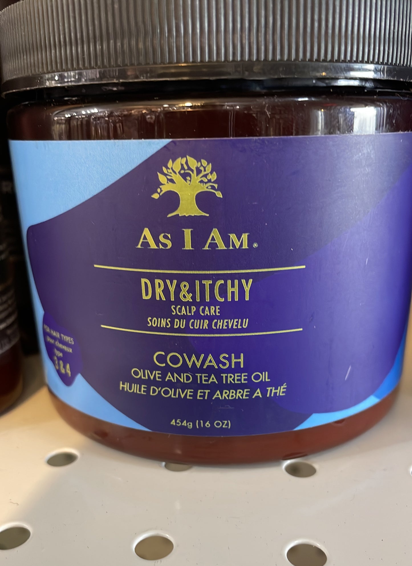 As I am. Dry & itchy cowash