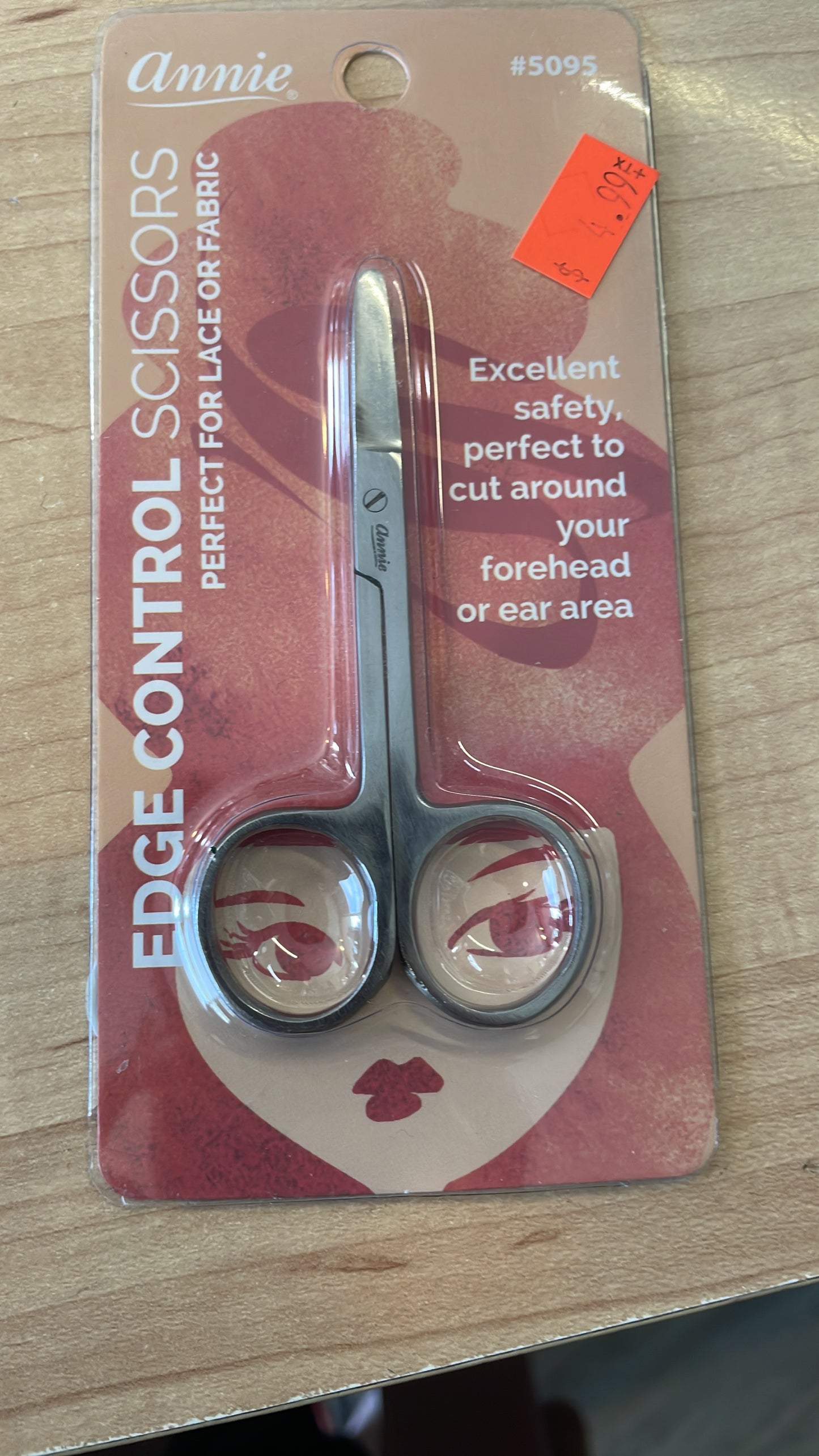 Edge control scissors