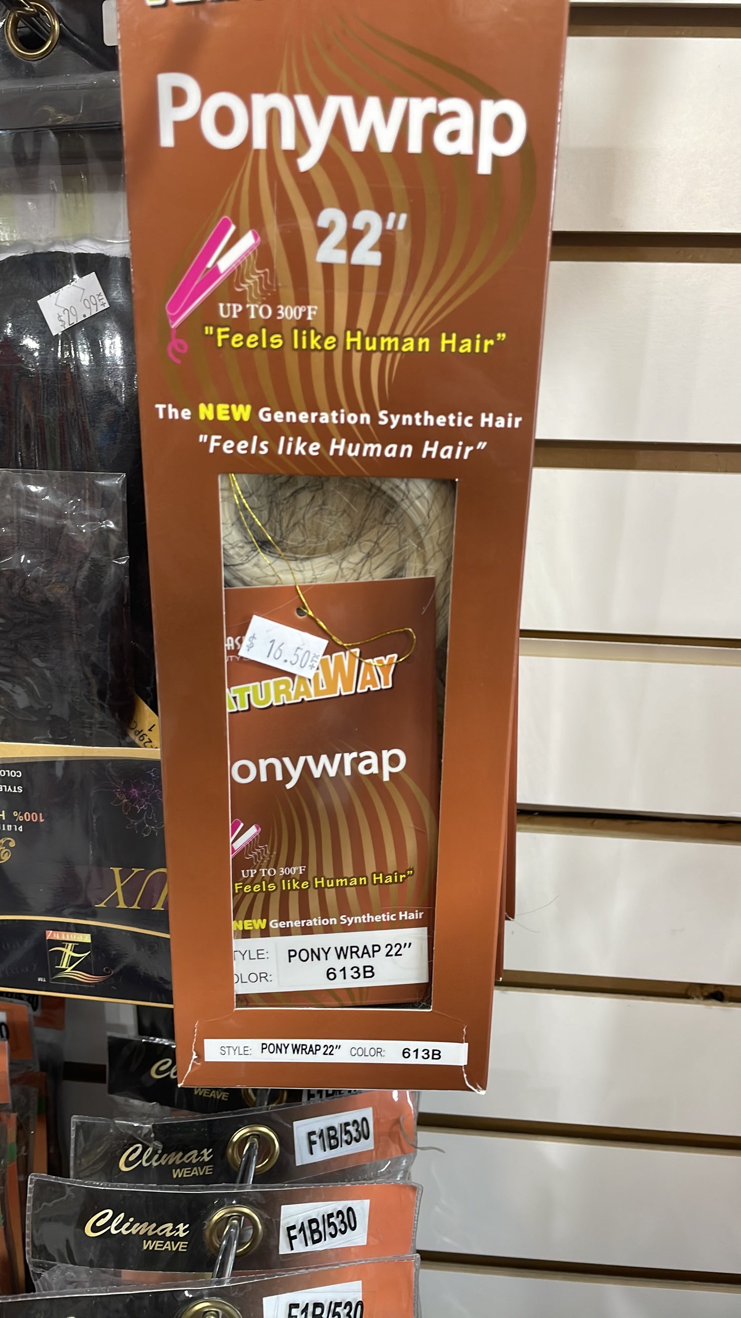 Natural way pony wrap