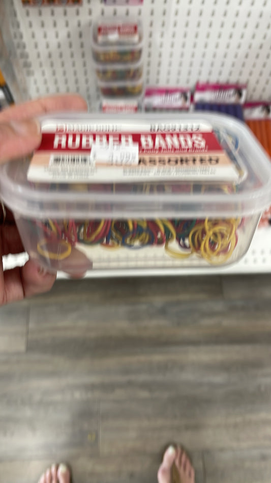 Rubber band milticolor 500