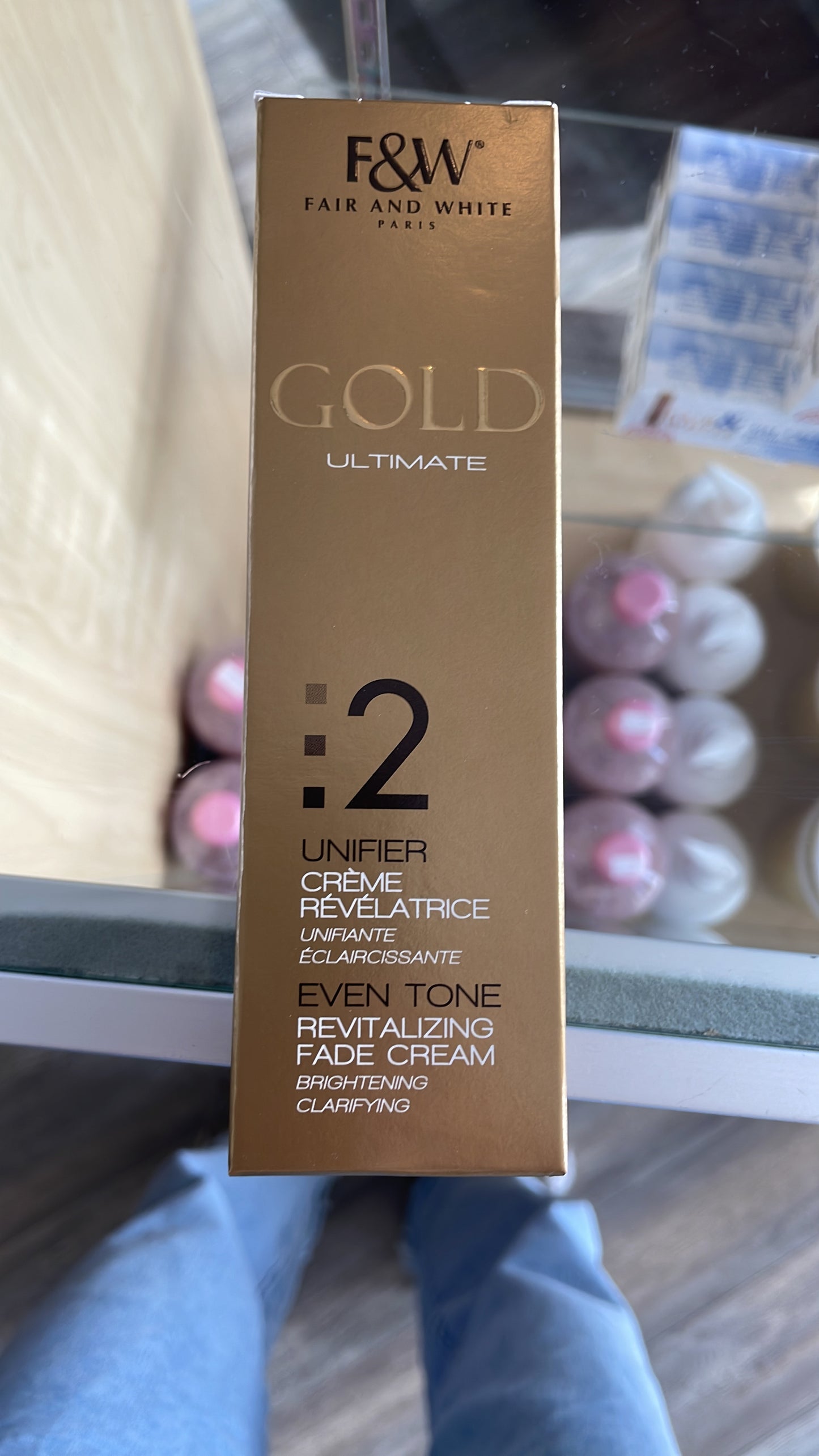 F&w gold Creme révélatrices