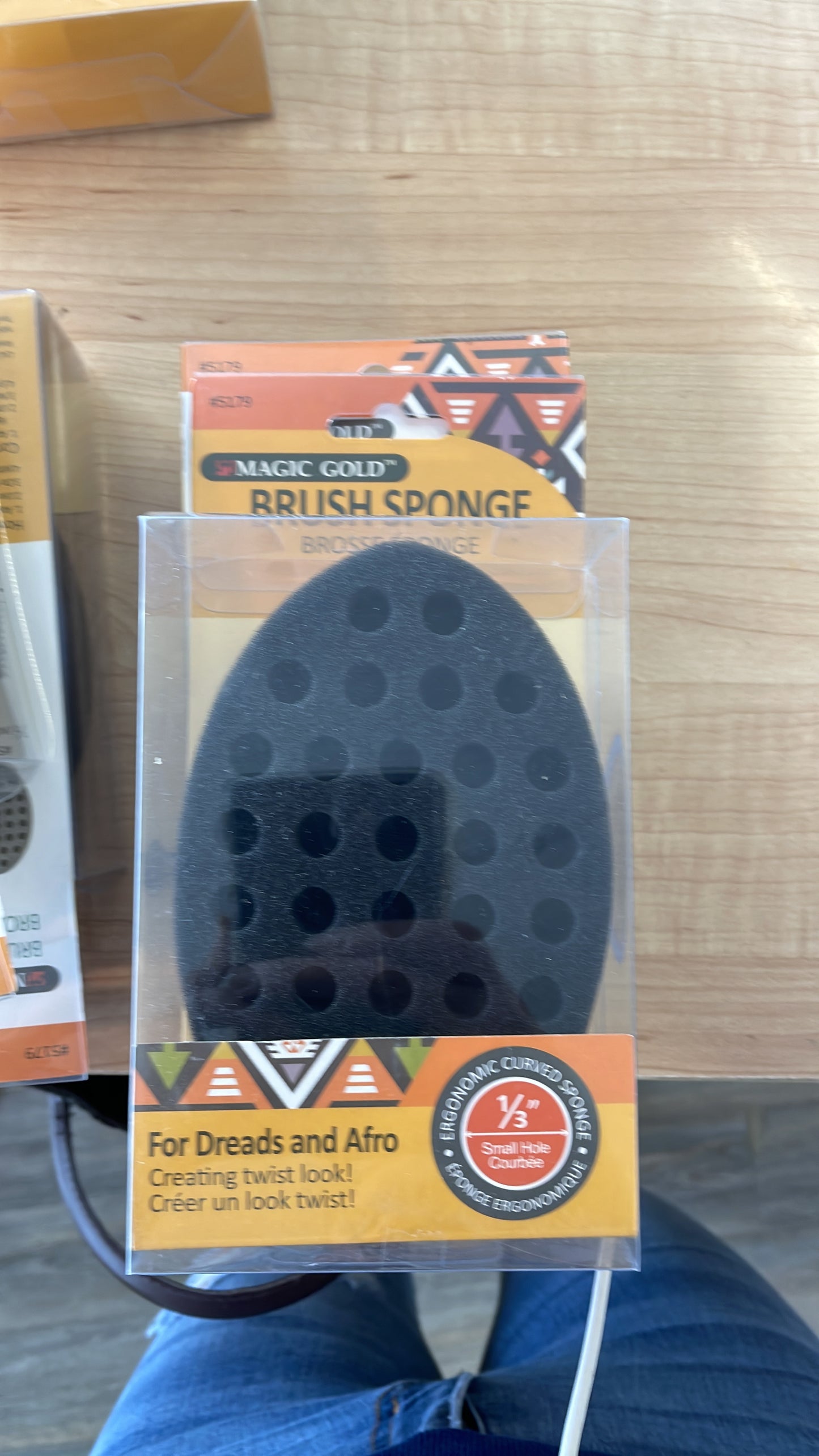 Brush sponge small