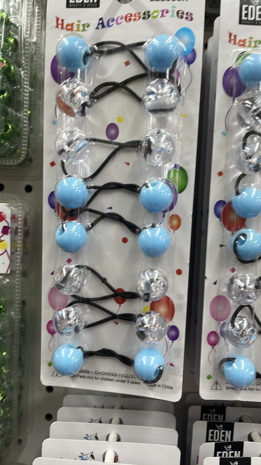 Hair accessories boulés bleu clear